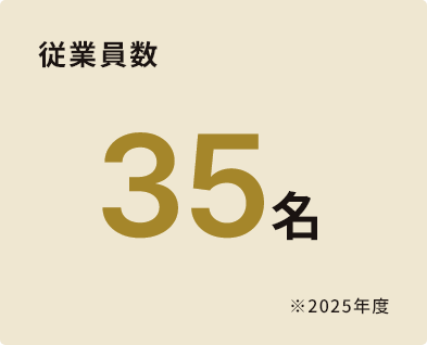 従業員数39名※2025年度